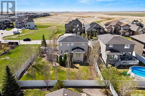8085 Wascana Gardens Crescent, Regina, SK - Outdoor With Above Ground Pool With View