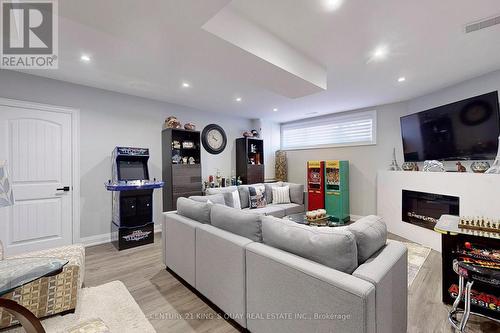 129 Exbury Road, Toronto, ON - Indoor With Fireplace