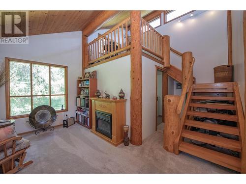 268 Sugar Lake Road Lot# Lot 1, Cherryville, BC - Indoor With Fireplace