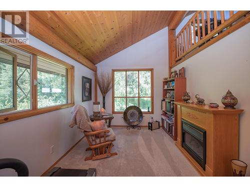 268 Sugar Lake Road Lot# Lot 1, Cherryville, BC - Indoor With Fireplace