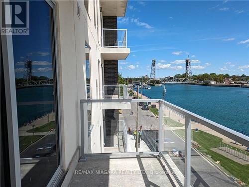 308 - 118 West Street, Port Colborne, ON - Outdoor With Body Of Water With Balcony With View