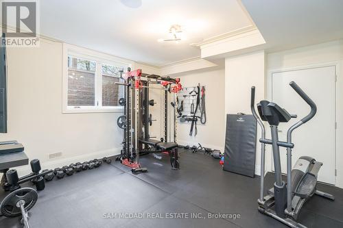 1254 Bramblewood Lane, Mississauga, ON - Indoor Photo Showing Gym Room