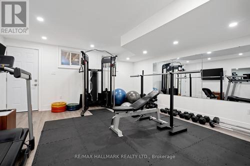 343B Hopewell Avenue, Toronto, ON - Indoor Photo Showing Gym Room