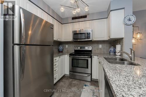 116 - 65 Via Rosedale Way, Brampton, ON - Indoor Photo Showing Kitchen With Double Sink