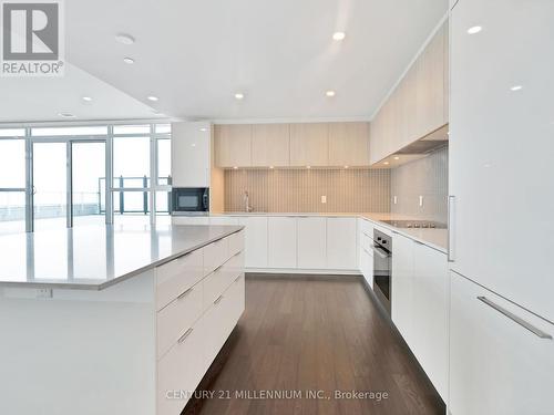 508 - 65 Annie Craig Drive, Toronto, ON - Indoor Photo Showing Kitchen With Upgraded Kitchen