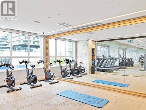 508 - 65 Annie Craig Drive, Toronto, ON - Indoor Photo Showing Gym Room