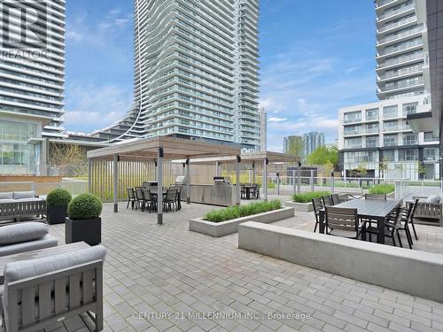 508 - 65 Annie Craig Drive, Toronto, ON - Outdoor With Deck Patio Veranda With Facade