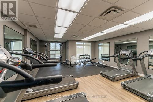 521 - 2490 Old Bronte Road, Oakville, ON - Indoor Photo Showing Gym Room