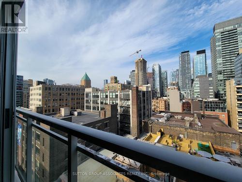 1013 - 23 Brant Street, Toronto, ON - Outdoor With Balcony With View
