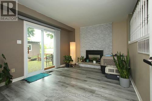 896 Walton Court, Whitby, ON - Indoor With Fireplace