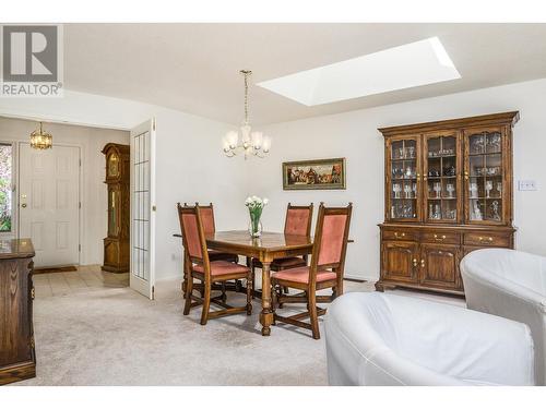 9750 Delcliffe Road Unit# 13, Vernon, BC - Indoor Photo Showing Dining Room