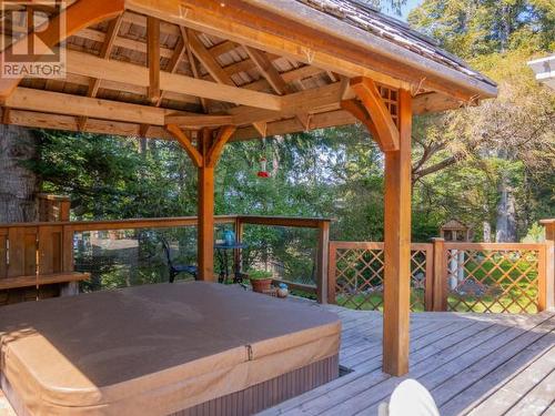 5832 Gillies Bay Rd Road, Texada Island, BC - Outdoor With Deck Patio Veranda With Exterior