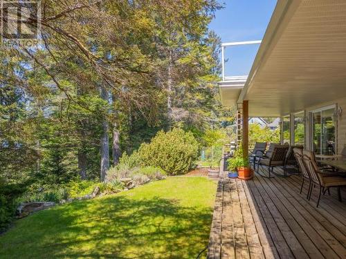 5832 Gillies Bay Rd Road, Texada Island, BC - Outdoor With Deck Patio Veranda