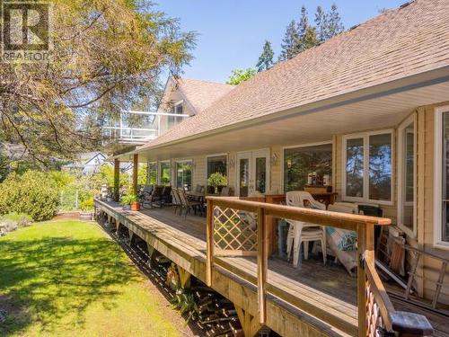 5832 Gillies Bay Rd Road, Texada Island, BC - Outdoor With Deck Patio Veranda