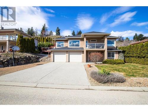 8308 Stoneridge Drive, Coldstream, BC - Outdoor With Balcony With Facade