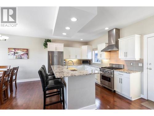 8308 Stoneridge Drive, Coldstream, BC - Indoor Photo Showing Kitchen With Upgraded Kitchen