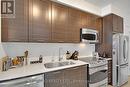 727 - 169 Fort York Boulevard, Toronto, ON  - Indoor Photo Showing Kitchen With Double Sink 