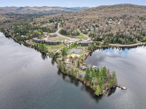 Aerial photo - 111-7 Ch. De La Fraternité, Lac-Supérieur, QC - Outdoor With Body Of Water With View