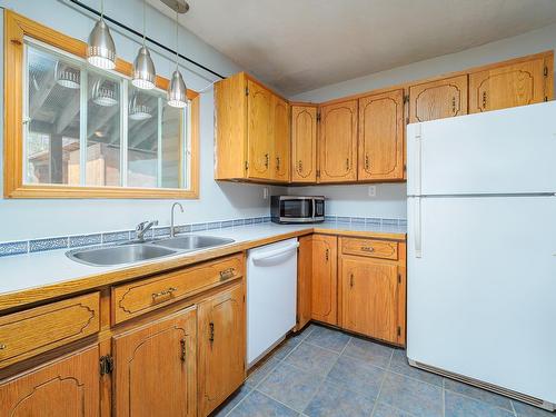 2178 Holmes-Deakin Road, Golden, BC - Indoor Photo Showing Kitchen With Double Sink