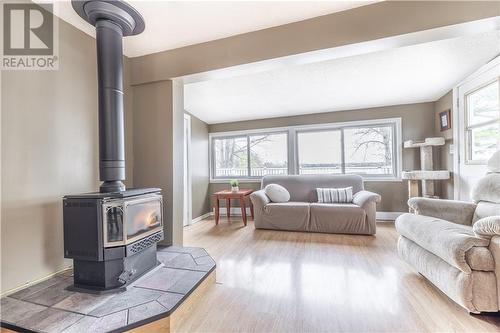 80 Macgregor Bay Trail, Pembroke, ON - Indoor Photo Showing Living Room With Fireplace