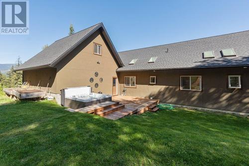 3213 Vindusky  Road, Nelson, BC - Outdoor With Deck Patio Veranda With Exterior