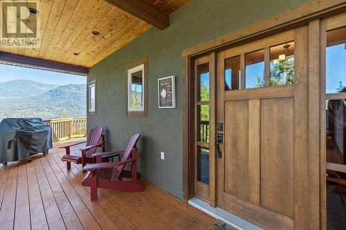 3213 Vindusky  Road, Nelson, BC - Outdoor With Deck Patio Veranda With Exterior