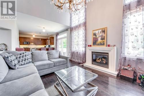 191 Beechtree Crescent, Oakville, ON - Indoor Photo Showing Living Room With Fireplace