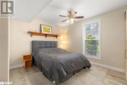 Carriage House Loft Apartment Bedroom with Ensuite & Laundry - 