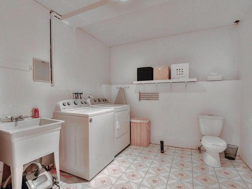Powder room - 220 10E Avenue, Sainte-Anne-Des-Plaines, QC - Indoor Photo Showing Laundry Room
