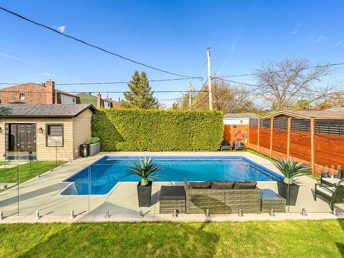 Pool - 3915 Rue Edgar, Longueuil (Saint-Hubert), QC - Outdoor With In Ground Pool With Backyard