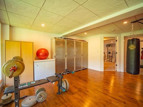 2921 Paradise Road, Kamloops, BC - Indoor Photo Showing Gym Room
