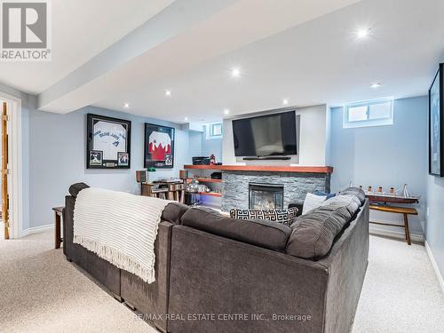 3341 Grand Park Drive, Mississauga, ON - Indoor With Fireplace