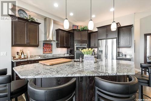 4845 Wright Road, Regina, SK - Indoor Photo Showing Kitchen With Upgraded Kitchen