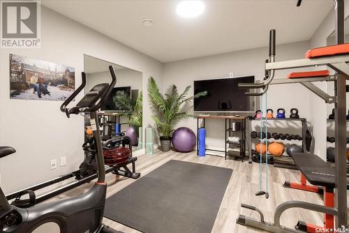 4845 Wright Road, Regina, SK - Indoor Photo Showing Gym Room