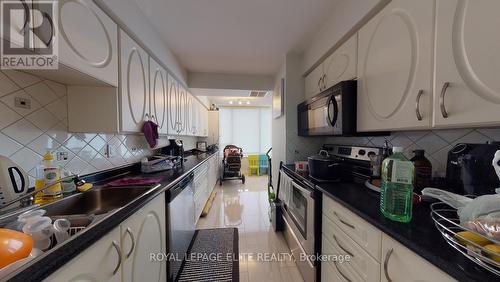 202 - 700 Constellation Drive, Mississauga, ON - Indoor Photo Showing Kitchen With Double Sink