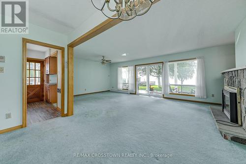 185 Lakeshore Road W, Oro-Medonte, ON - Indoor With Fireplace