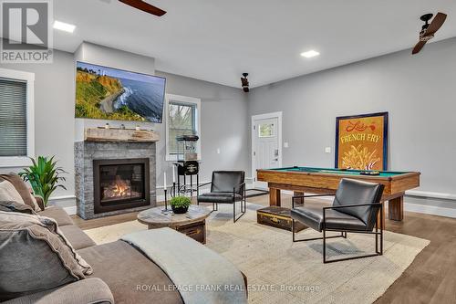 353 Jarvis Road, Madoc, ON - Indoor Photo Showing Other Room With Fireplace