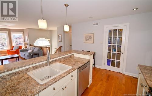 51 Red Maple Court, Fredericton, NB - Indoor Photo Showing Kitchen With Double Sink