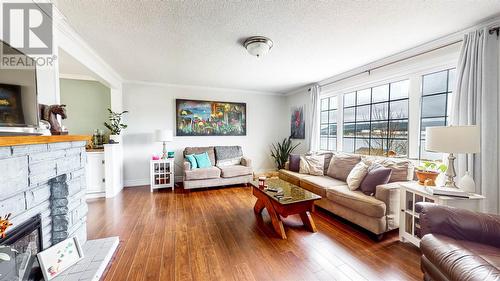 53 Northside Road, Holyrood, NL - Indoor Photo Showing Living Room With Fireplace