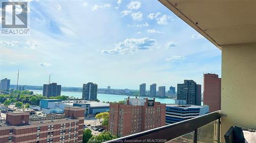 150 Park Unit# 1515, Windsor, ON - Outdoor With Body Of Water With View