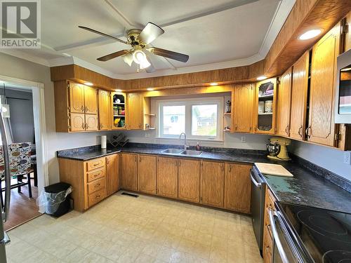 9 Gilletts Lane, Corner Brook, NL - Indoor Photo Showing Kitchen With Double Sink