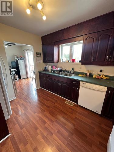 8 Wallace Place, Deer Lake, NL - Indoor Photo Showing Kitchen With Double Sink