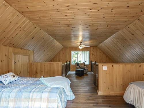 Chambre Ã Â coucher - 320 Ch. Du Prospecteur, Amherst, QC - Indoor Photo Showing Bedroom