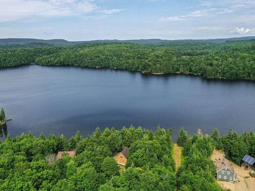 Photo aÃ©rienne - 320 Ch. Du Prospecteur, Amherst, QC - Outdoor With Body Of Water With View