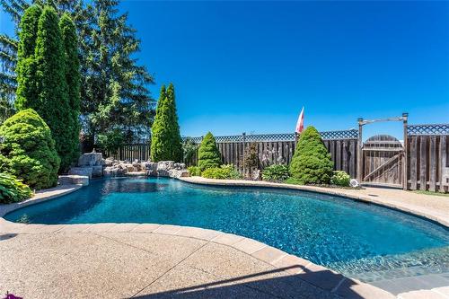 512 Valhalla Court, Oakville, ON - Outdoor With In Ground Pool With Backyard