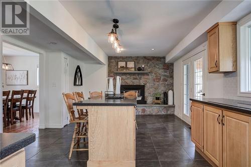 1060 Gravel Drive, Sudbury, ON - Indoor With Fireplace