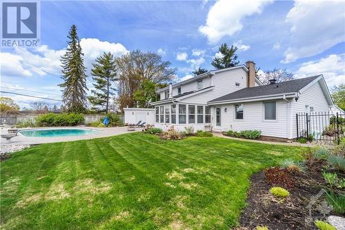 1682 Amberdale Crescent, Ottawa, ON - Outdoor With In Ground Pool