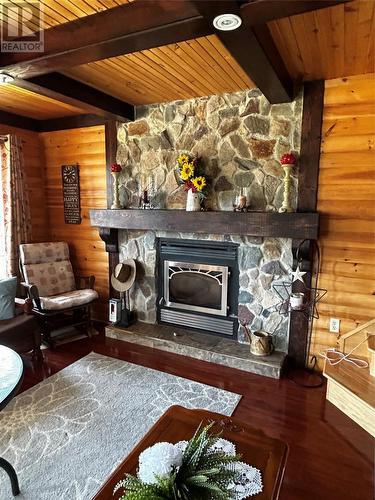 6 Campbell Brook Road, Codroy Valley, NL - Indoor Photo Showing Other Room With Fireplace