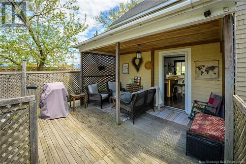 83 Hayes Street, Fredericton, NB - Outdoor With Deck Patio Veranda With Exterior