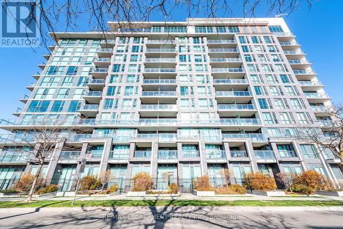 802 - 80 Esther Lorrie Drive, Toronto, ON - Outdoor With Balcony With Facade